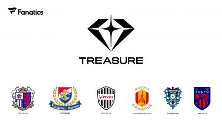 TREASURE Jリーグ6クラブとのコラボレーショングッズ TREASURE Jリーグ6クラブとのコラボレーショングッズ