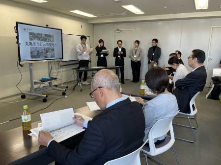 丸亀市通町商店街の活性化へ！官民横断の「丸亀うどん