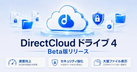 法人向けクラウドストレージ「DirectCloud ドライブ 4 法人向けクラウドストレージ「DirectCloud ドライブ 4