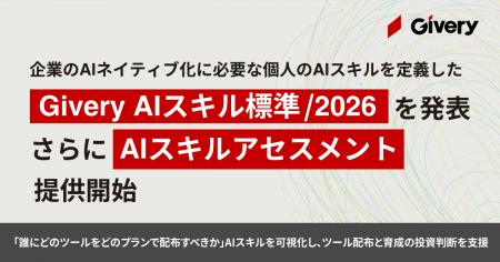 ギブリー、企業のAIネイティブ化に必要な個人のAIスキ ギブリー、企業のAIネイティブ化に必要な個人のAIスキ