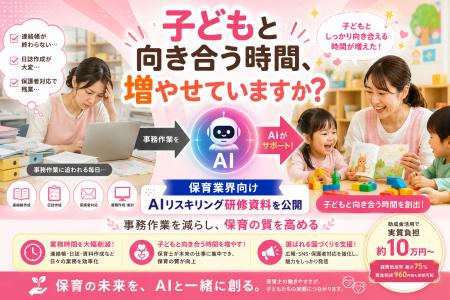 株式会社マウンテンゴリラ、保育業界向けAIリスキリン 株式会社マウンテンゴリラ、保育業界向けAIリスキリン