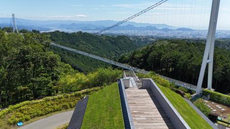 “絶景と発散。”の三島スカイウォークに絶景施設が新登 “絶景と発散。”の三島スカイウォークに絶景施設が新登
