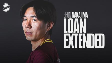 【いわきFC】中島舜 選手、期限付き移籍期間延長のお