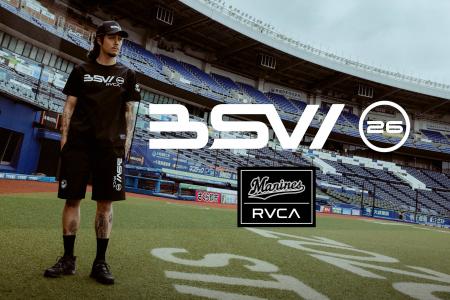 RVCA、千葉ロッテマリーンズ「BLACK SUMMER WEEK」と