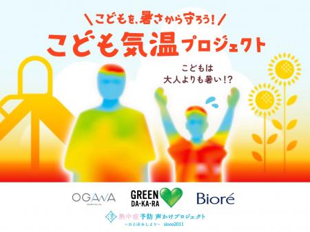 大人の+7℃にもなる「こども気温」換算では酷暑日5 大人の+7℃にもなる「こども気温」換算では酷暑日5