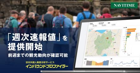 訪日外国人動態分析サービス『インバウンドプロファイ