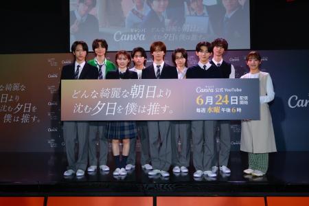 ＜制作発表会レポート＞Canvaドラマ「どんな綺麗な朝