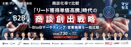 『商談化率で比較「リード獲得単価高騰」時代の商談創