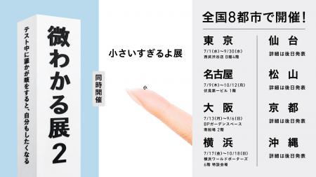 新企画展！『微わかる展２』+『小さいすぎるよ展』が