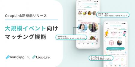 大規模恋活イベントが、もっとおもしろくなる。CoupLi