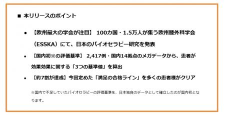 世界100カ国・15,000人超の専門家が集う国際学会ESSKA