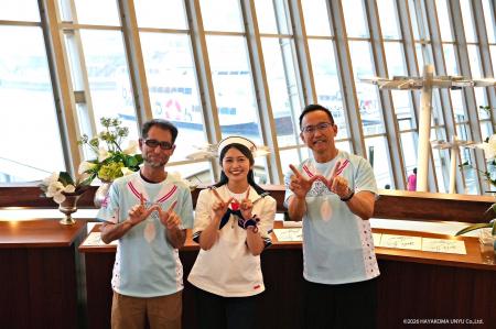 ラグビーファンが船上に集結！「ラグビーわんだほー！