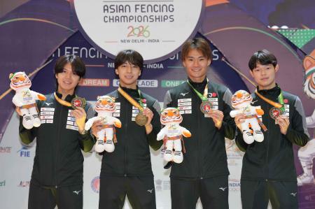 フェンシング　アジア選手権大会 男子フルーレ団体戦