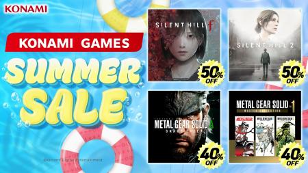 Steam StoreにてKONAMI「Summer SALE」を7月10日まで