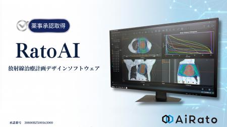 アイラト、放射線治療計画AI支援ソフトウェア『RatoAI