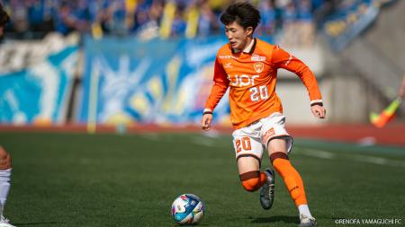 末永 透瑛選手 レノファ山口FCより期限付き移籍加入の
