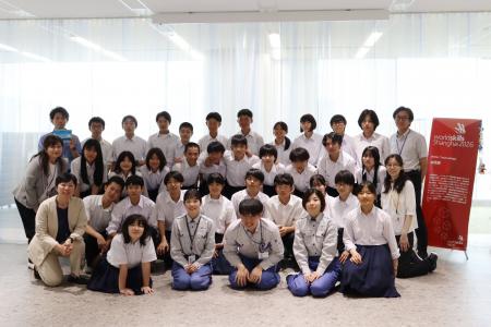 岐阜県山県市立美山中学校の企業訪問を受け入れました
