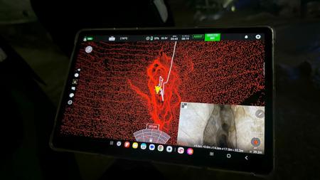 LiDAR（レーザー計測）を搭載したドローンが取得し...