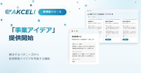 ナインシグマ、技術用途探索AIツール「AKCELI」に新機