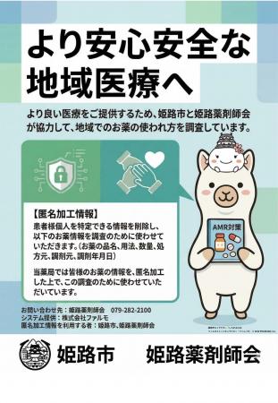 姫路薬剤師会の「抗菌薬の適正な処方」を守る実証事業
