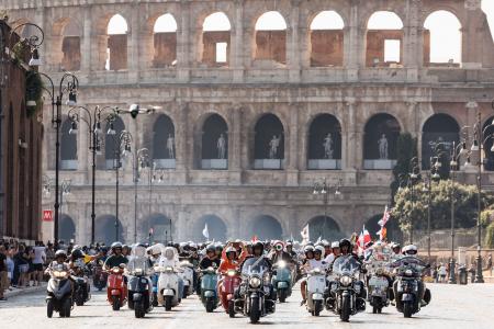 ベスパ生誕８０周年を祝うイベント「VESPA ROMA 2026 