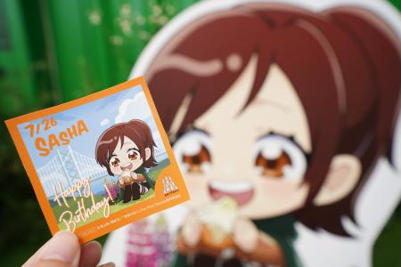 進撃の巨人　サシャ・ブラウスの誕生日を淡路島で祝お