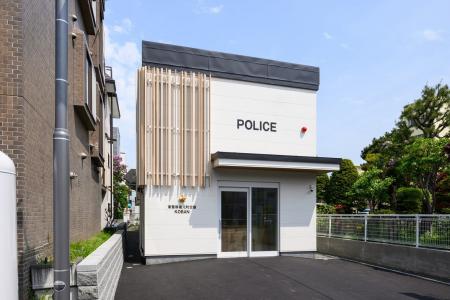 三井ホームグループ初の木造交番が完成