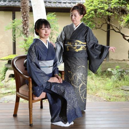 【阪急うめだ本店】 瀬戸内の伝統工芸を紡いだきもの