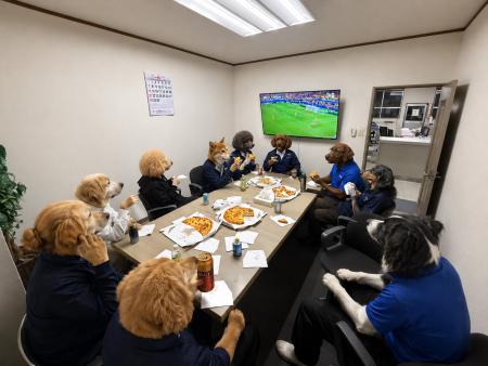 イヌイグループが日本代表を支える。W杯イベントを社