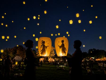 満天の星空に願いを託す、幻想的な夏のひととき 「RES