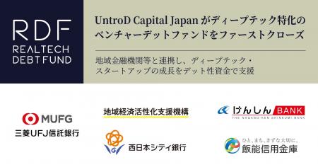 UntroD Capital Japanがディープテック特化のベンチャ