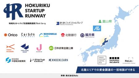 事業共創カンパニーRelic、北陸地域のスタートアップ