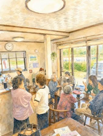 介護福祉士が営む古民家「お気楽カフェ」が介護予防体