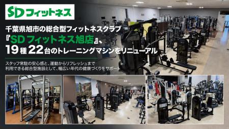 千葉県旭市の総合型フィットネスクラブ「SDフィットネ
