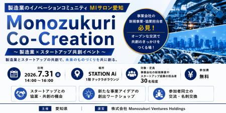 製造業企業とスタートアップの共創を促進する「Monozu