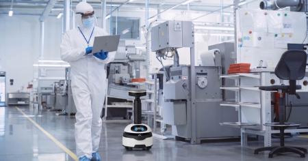 点検ロボット「ugo mini」、ISOクラス4クリーンルーム