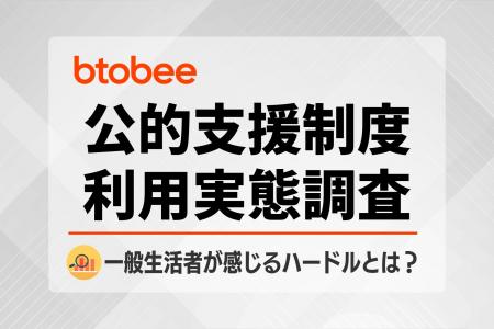 【公的支援制度の調査】前向きに検討しても約3割が申