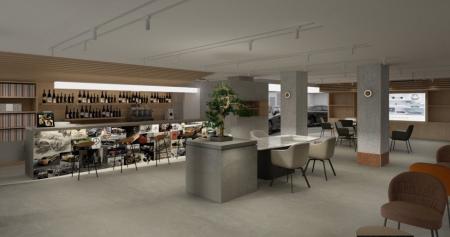 ROLF BENZの家具が採用された「Mercedes-Benz LOUNGE