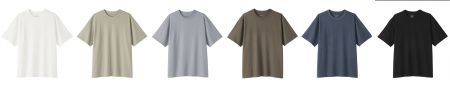 無印良品　「昔ながらの製法で編み立てたＴシャツ」シ