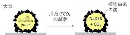 【大阪工業大学】CO2を効率的に吸収するリキッドマー
