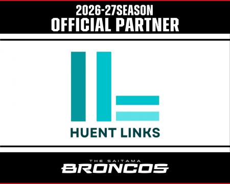 HUENT LINKS株式会社との2026-27シーズンパートナー契