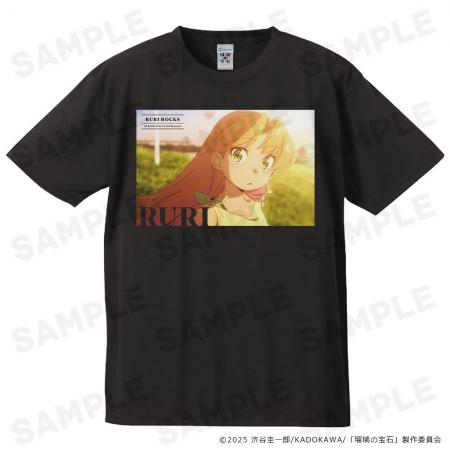 TVアニメ「瑠璃の宝石」Tシャツ、キャラクターラバー
