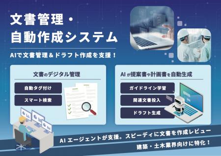 応用地質グループ会社のAIプラットフォーム　建設コン