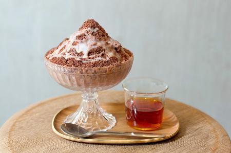 氷そのものがチョコレート！チョコレート専門店ならで
