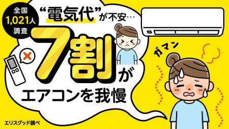 【全国1,021人調査】電気代が不安で