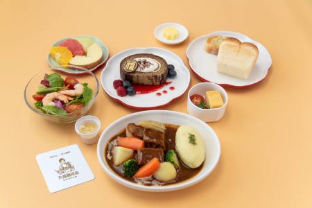 丸福珈琲店、チャイナエアラインとのコラボで機内食メ
