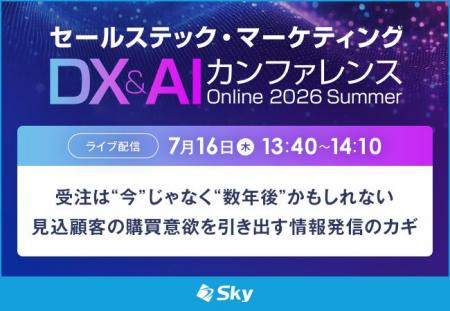 見込み顧客の購買意欲を高め、受注へと導く“情報発信 見込み顧客の購買意欲を高め、受注へと導く“情報発信