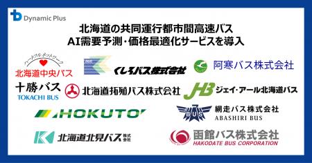 北海道中央バスの都市間高速バスにてダイナミックプラ