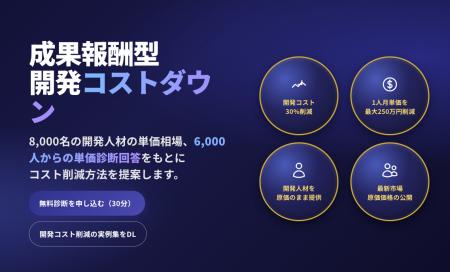【国内初】Resource株式会社、開発人材を「原価のまま