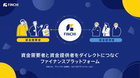 企業同士の出資・M&Aをつなぐファイナンスプラットフ